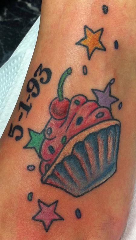 Tattoos - Cupcake - 64845